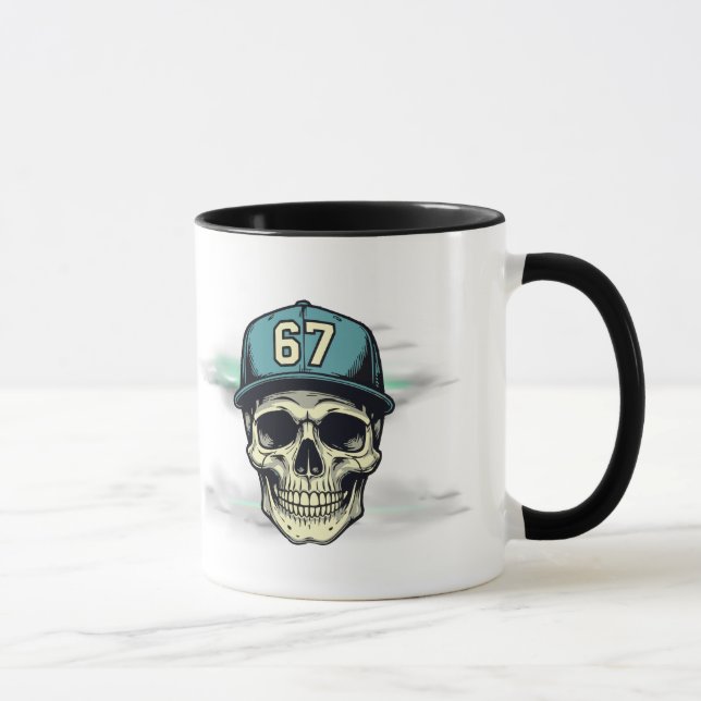 Caneca 67 Crânio (Direita)