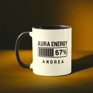 Caneca 67 Meme Aura Energy engraçado em 67, 67, 7 Memes G