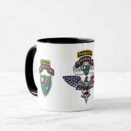 Caneca 75º Regimento de Ranger Veterano 