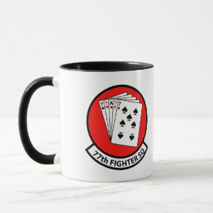 Caneca 77th Esquadrão de lutador