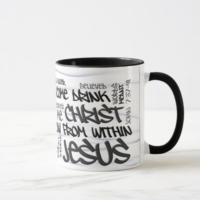 Caneca 7:37 de John - água 41 branca (Direita)
