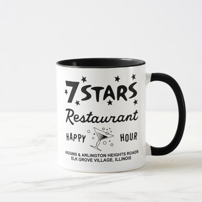 Caneca 7 Stars Restaurant, Aldeia Elk Grove, IL (Direita)