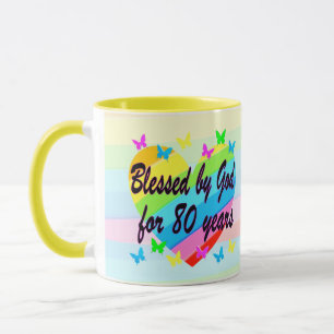 CANECA 80 DE ANIVERSÁRIO BLESSINGS AND ORGERS MUG