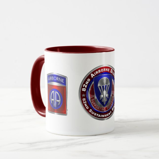 Caneca 82.a Brigada de Sustentabilidade da Divisão de Tra (Frente Esquerda)