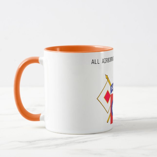 Caneca 82.a Divisão de sinais aéreos Capítulo Café Mug (Esquerda)