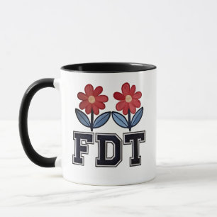 Caneca 8647 Sutil Anti Trump Anti MAGA 86 47 Floral Boho