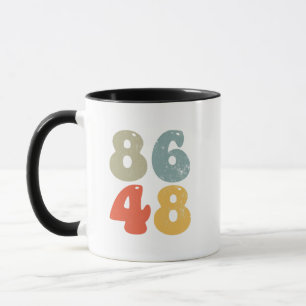 Caneca 86 47 Anti Trump 8648 Retro Vintage 2028 Eleição