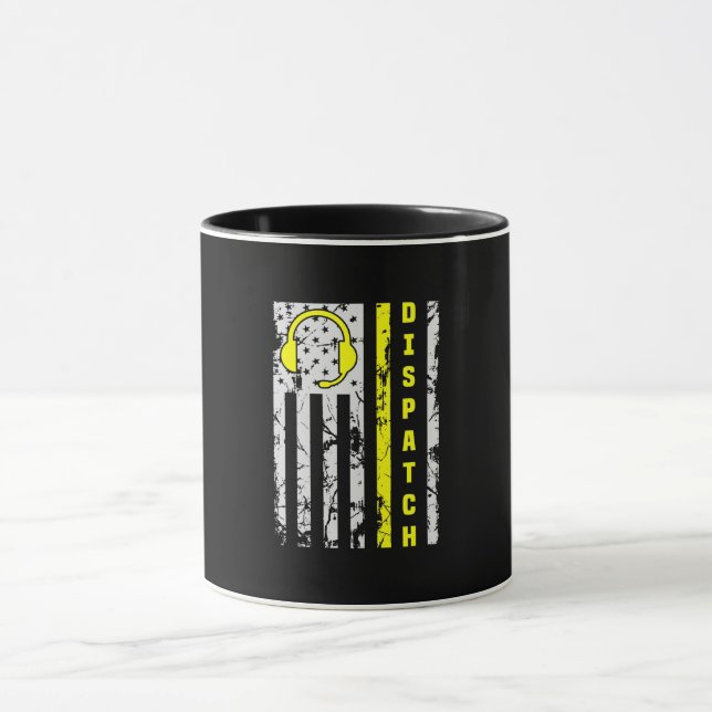 Caneca 911 Operador de Despacho Expediente de Linha Doura (Centro)