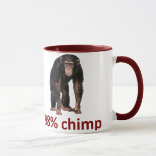 Caneca 98% chimpanzé