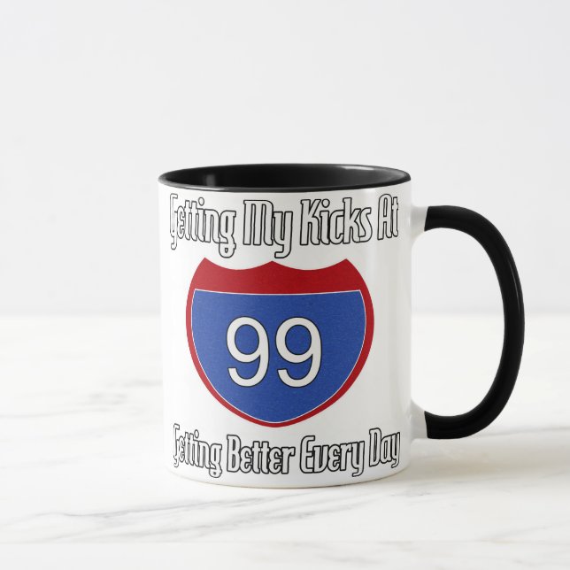 Caneca 99.o aniversário da rota 66 (Direita)