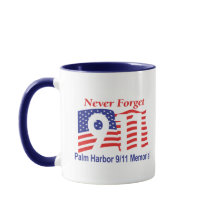 9-11 Nunca Esqueça Mug
