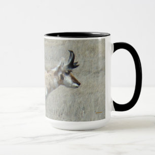 Caneca A25 Antilope Pronghorn Bicho Jovem
