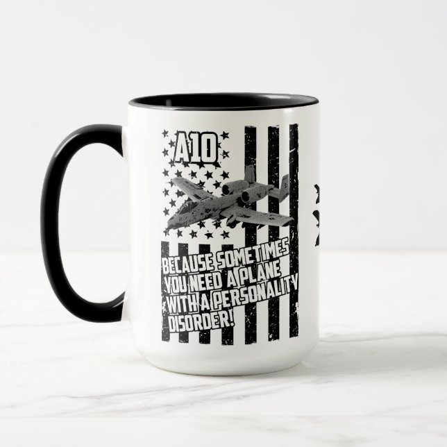 Caneca A-10: Unyielding Combat Support (Esquerda)