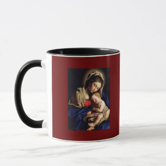 Caneca a-1 madonna e caneca-criança