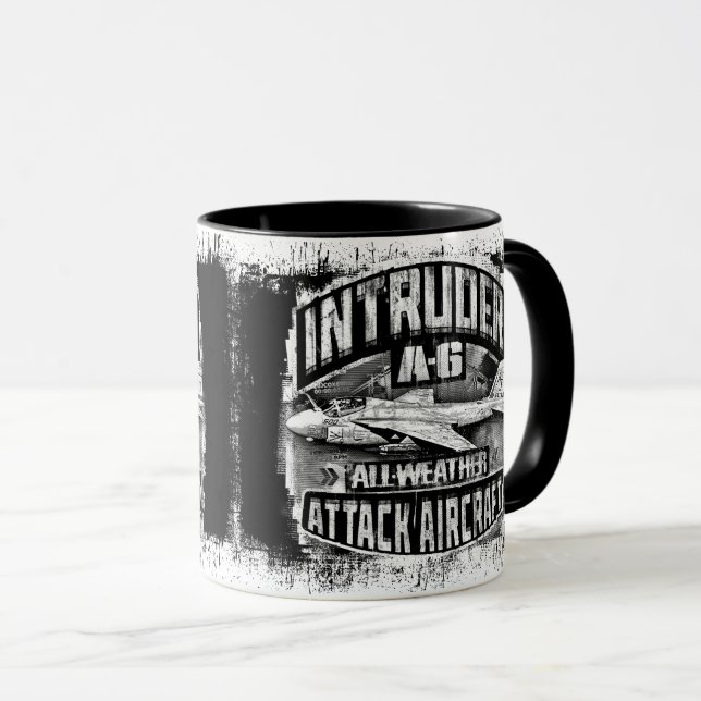 Caneca A-6 Caneta Intruso (Frente Esquerda)