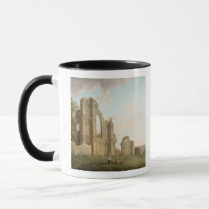 Caneca A abadia de St Mary, York, c.1778 (óleo em canvas)