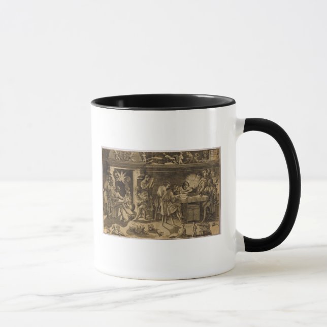 Caneca A academia de Baccio Bandinelli, 1547 (Direita)