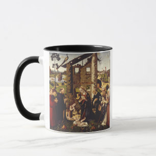 Caneca A Adoração por Biagio d'Antonio Arte Medieval