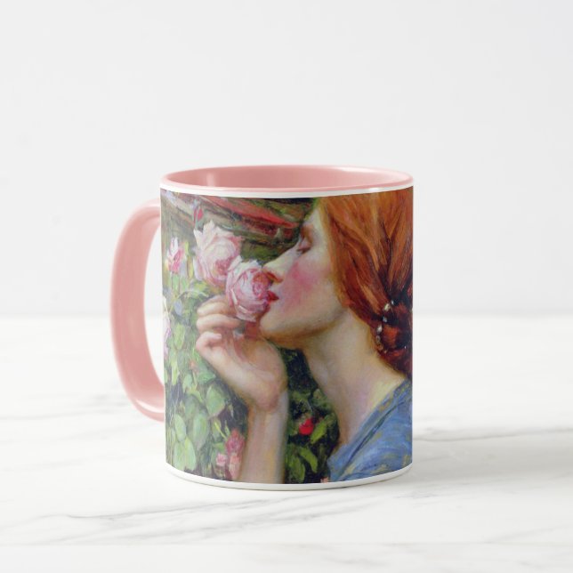Caneca A Alma do Rosa, John William Waterhouse (Frente Esquerda)