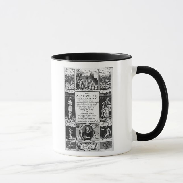Caneca A anatomia da melancolia (Direita)