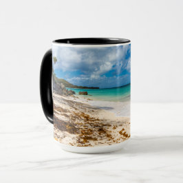 Caneca A Anse de Vista Costeira Turquesa não consegue Car