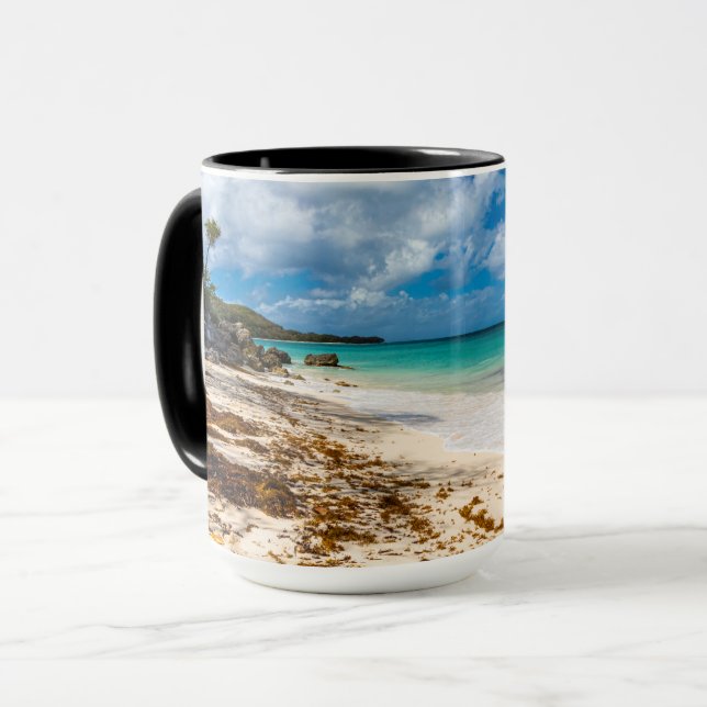 Caneca A Anse de Vista Costeira Turquesa não consegue Car (Frente Esquerda)