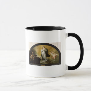Caneca A aparição do Virgin, 1665