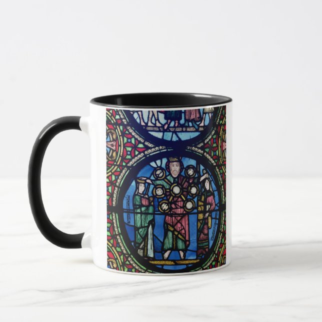 Caneca A arca da janela da obrigação contratual, detalhe (Esquerda)