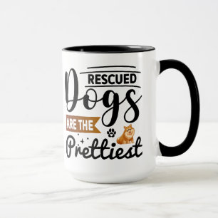 Caneca A Arte do Cachorro Positivo Citação Motivacional