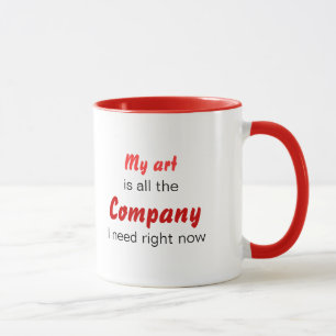 Caneca A arte é empresa