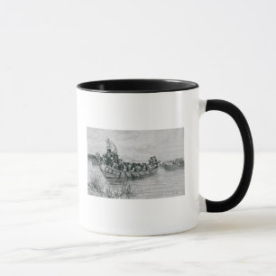 Caneca A aterragem do cadillac
