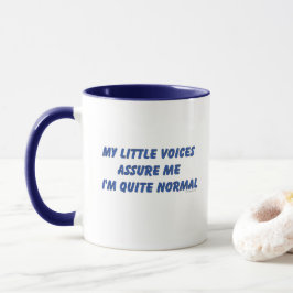 Caneca A audição exprime o humor