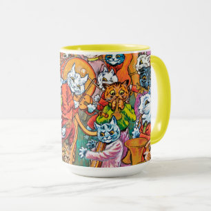 Caneca A Banda Joga, Louis Wain