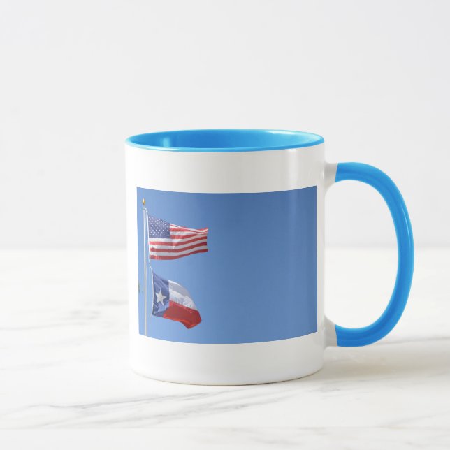 Caneca A bandeira americana embandeira listras das (Direita)