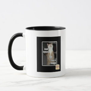 Caneca A barriga do Mah tem um feliz
