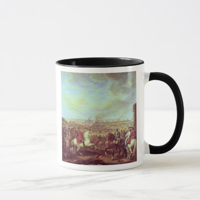 Caneca A batalha de Fontenoy, o 11 de maio de 1745 (Direita)