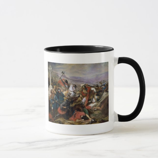 Caneca A batalha de Poitiers, ganhada por Charles Martel (Direita)
