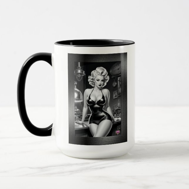 Caneca A bela aparência da ciência por Xzendor7 (Esquerda)
