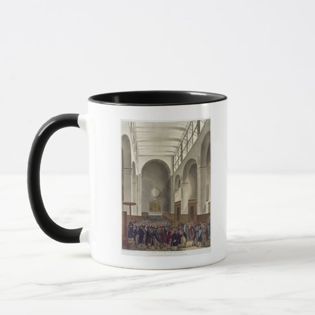Caneca A bolsa de valores nova, pista de Bartholomew (Esquerda)