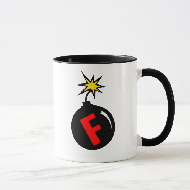 Caneca a bomba-f (Direita)