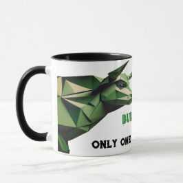 Caneca A Bull vs. Bear Market Luggle Mug para Comerciante