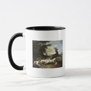 Caneca A caça dos cervos, 1718