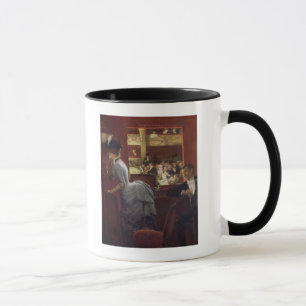 Caneca A caixa pelas tendas, c.1883