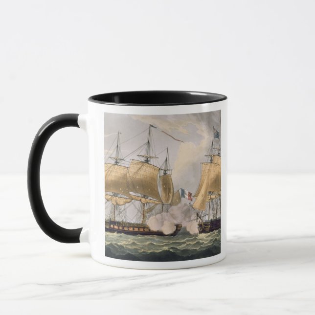 Caneca A captação do La Clorinde, o 26 de fevereiro de (Esquerda)