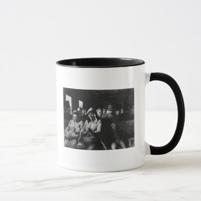 Caneca A carruagem da terceira classe, c.1862-64 (Direita)