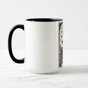 Caneca A Carta de Tarô do Esqueleto Gamer