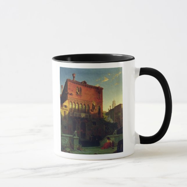Caneca A casa de Othello, Moore em Veneza, 1856 (Direita)