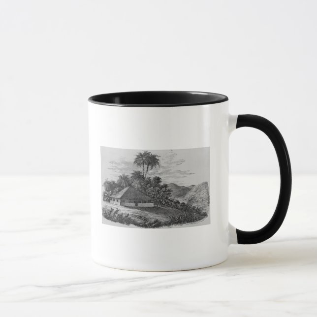 Caneca A casa de um plantador em Brasil (Direita)