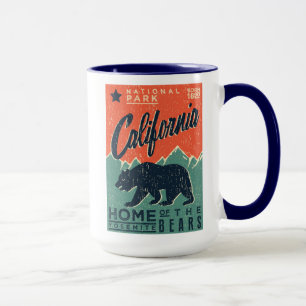 Caneca A casa do Yosemite carrega Califórnia