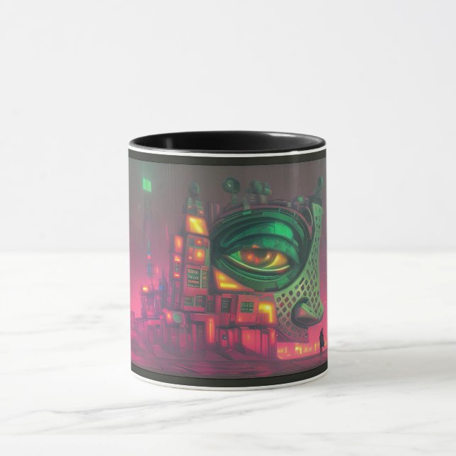 Caneca A casa está impassível (Centro)